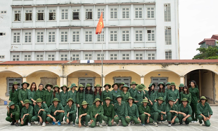 Chuẩn bị hành quân học tập tại cơ sở Lạng Sơn