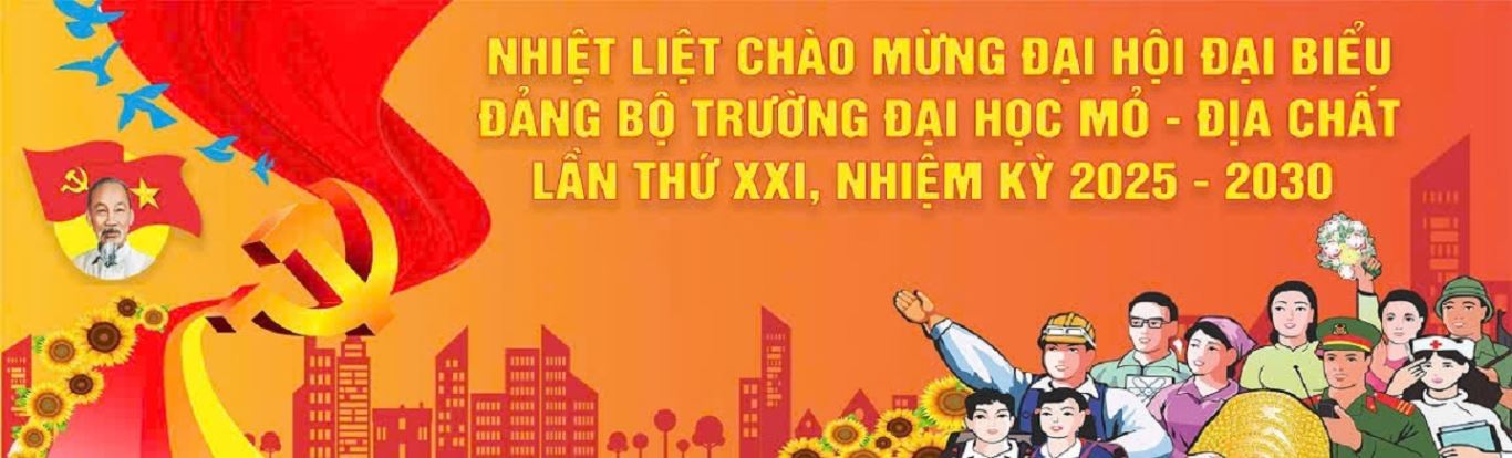 Chào mừng Đại hội đại biểu Đảng bộ Trường lần thứ XXI